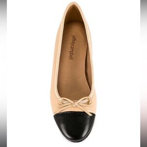 Jeffrey Campbell Arabesque Flats in Natural Black